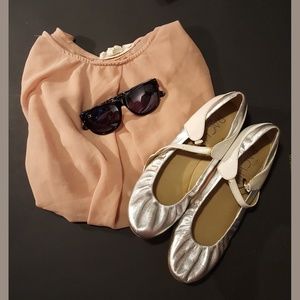 RACHEL Rachel Roy two color flats